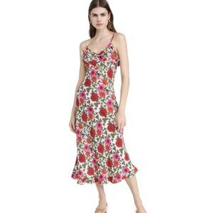 Rolla’s Shelley Rambling Floral Midi Dress